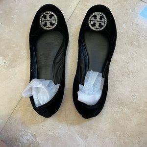 Tory Burch Velvet - Black color
